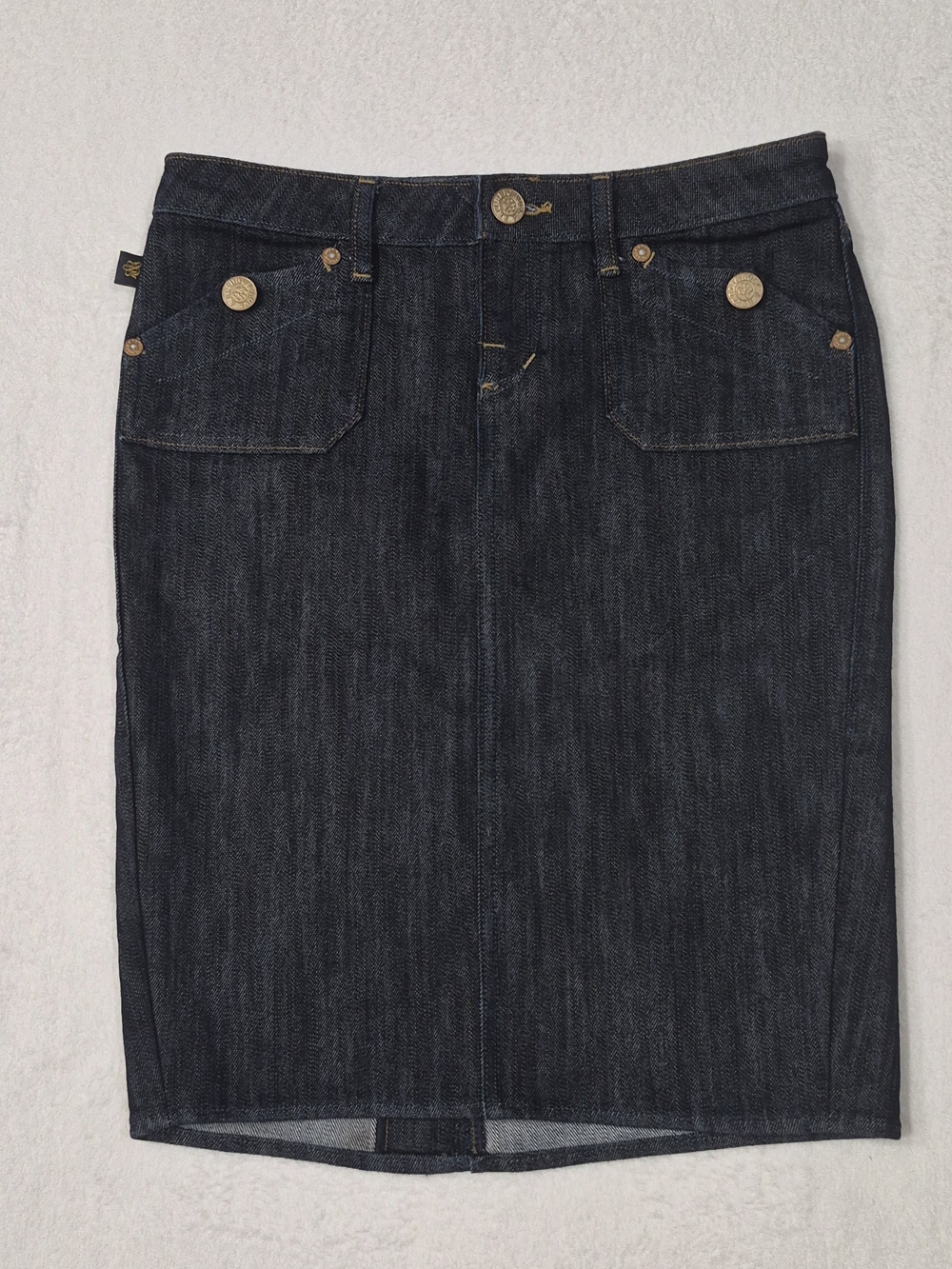 Women's VINTAGE Rock & Republic 'Dire' Denim Skirt-NWOT